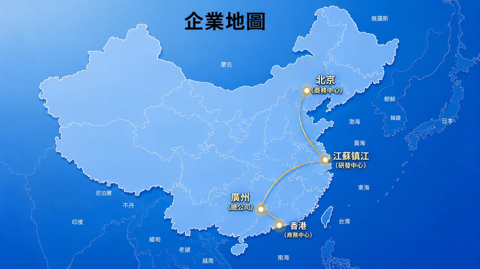 企業地圖