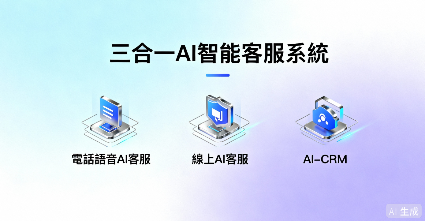 三合一AI智能客服系統